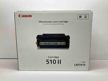 未開封品 Canon cartridge 510 II キャノン 純正 カートリッジ LBP3410用_画像1