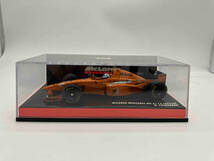 現状品 MINICHAMPS 1/43 McLAREN MERCEDES MP 4/12 TESTCAR D.COULTHARD #10 オレンジ McLaren COLLECTION ミニチャンプス_画像1