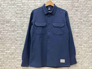 HAGLOFS ホグロフス MAGSTER LS SHIRT MEN マグスターロングスリーブシャツ 604020 長袖シャツ ナイロン メンズ S ネイビー