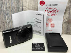 Canon IXY 650 BK 1077C001 (ブラック) デジカメ