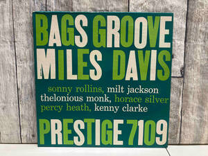 【LP盤】BAGS’ GROOVE MILES DAVIS AND THE MODERN JAZZ GIANTS/マイルス・デイビス RVG刻印/US盤 LP7109