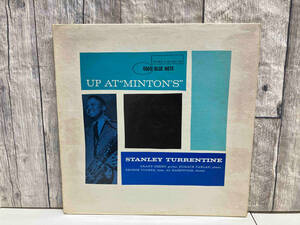 【LP盤】UP AT MINTON’S STANLEY TURRENTINE/スタンリー・タレンタイン RVG刻印/耳/深ミゾ/US盤/BLUE NOTE BLP4069