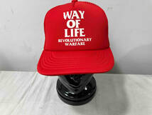 RATS WAY OF LIFE MESH CAP RED ラッツウェイオブライフ メッシュキャップ レッド 店舗受取可_画像2