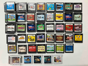 Nintendo DS、3DSソフトのみ まとめ売り 計54枚（ダブりあり）