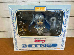 未開封品 ねんどろいど 207 初音ミク 雪ミク ふわふわコートVer. WF2012冬限定 ボーカロイド