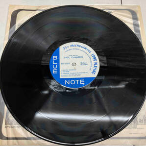 【LP盤】 BASS ON TOP PAUL CHAMBERS/ポール・チェンバース RVG刻印/輸入盤/深ミゾ/BLUE NOTE BLP1569の画像8
