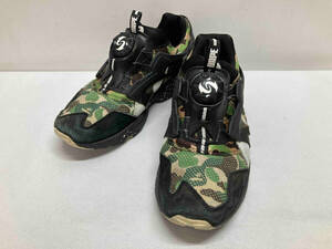 PUMA×A BATHING APE プーマ×アベイシングエイプ Disc Blaze 358846-01 スニーカー メンズ 27.0cm カモブラック