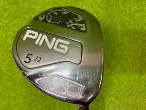 PING SERENE ULT 210 Ultra Lite ロフト角22.0° フェアウェイウッド #5 レディース 右きき用 ゴルフクラブ ピン セリーヌ