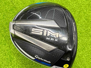 ドライバー TaylorMade SIM MAX AiR speeder 45 R 9.5° ヘッドカバーあり 付属品なし テーラーメイド