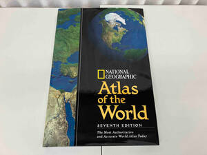  foreign book world map National Geographic Atcas of the World SEVENTH EDITION National geo graphic 