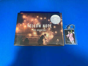 未開封　赤西仁 CD YELLOW NOTE(特別仕様LIVE盤)(DVD付) キーホルダー付き