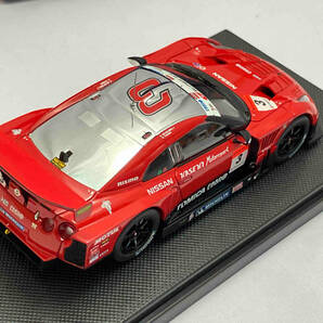 EBBRO 1/43 SUPER GT 500 HASEMI TOMICA EBBRO GT-R Winner for Rd.4 Malaysia 2009 No.3 RED/BLACK エブロの画像3