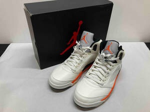 NIKE ナイキ AIR JORDAN 5 RETRO DC1060-100 Orange Braze スニーカー メンズ 27.5cm 箱あり