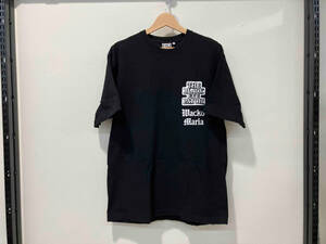 BlachEyePatch × Wacko Maria ロゴプリント Tシャツ L ブラック 黒 コットン 綿 半袖 ブラックアイパッチ 黒眼帯 ワコマリア 天国東京