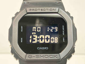 ジャンク 【1円スタート】CASIOカシオ G-SHOCK DW-5600BB-1JF クォーツ 腕時計(ゆ29-04-09)