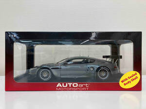 現状品 AUTOart 1/18 アストンマーチン DBR9 ルマン24時間 2005/プレーンボディ(シルバー) オートアート