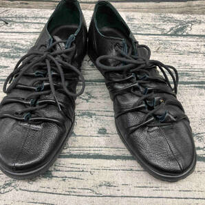 YOHJI YAMAMOTO scratched soft leather shoes サイズ表記なし アウトソール約28.5cm 最大幅 約10cmの画像2