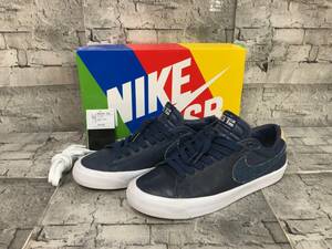 箱有り NIKE ナイキ BLAZER ZOOM LOW PRO GT PRM DM8890-400 ブレーザー スニーカー サイズ 27cm ネイビー