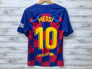 FCバルセロナ #10 Lionel Messi リオネル・メッシ 19-20 ホームユニフォーム サイズ:S ナイキ オーセンティック