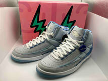 美品 NIKE J BALVIN AIR JORDAN 2 RETRO SP DQ7691 419 ナイキ エアジョーダンレトロ US9 27cm UK8 EU42.5 メンズ セレストブルー_画像1