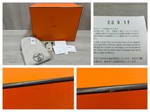 エルメス HERMES インザループ23 フォーヴ シルバー金具 保存袋/箱付 2023年9月購入品_画像9