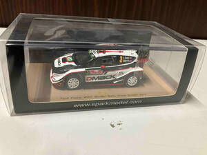 Spark model 1/43 Ford Fiesta WRC Winner Rally Great Britain 2017 #3 E.Evans/D.Barritt Ｓｐａｒｋ　ｍｏｄｅｌ