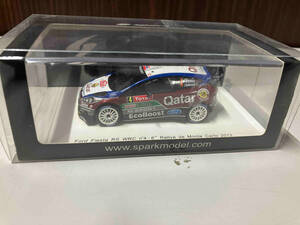 Spark model 1/43 フォード フィエスタ RS WRC 2013 モンテカルロラリー6位 #4 M.Otsberg/J.Andersson Ｓｐａｒｋ　ｍｏｄｅｌ