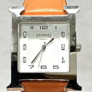 エルメス HERMES Hウォッチ HH1.810 クォーツ レディース ※本体のみ 電池交換済の画像1