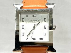 エルメス HERMES Hウォッチ HH1.810 クォーツ レディース ※本体のみ 電池交換済