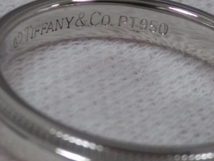 TIFFANY＆Co.　Pt950 ＃7.5　5g　ミルグレイン ブランドアクセサリー 店舗受取可_画像5