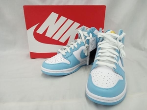 NIKE ナイキ/スニーカー/NIKE DUNK HI RETRO/スカイブルー×ホワイト/DD1399-401/26cm