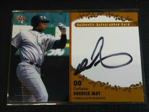 BBM 2013 デリック・メイ AUTHENTIC AUTOGRAPHED CARD 069/105 最強外国人伝説2 千葉ロッテマリーンズ