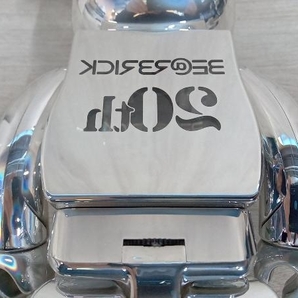 BE@RBRICK 20th DEEP CHROME Ver.400％ WORLD WIDE TOUR 3 ベアブリック フィギュア メディコムトイの画像6