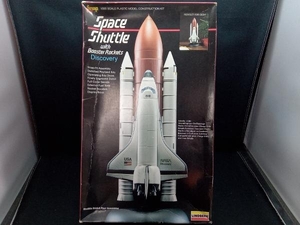 SPACE shuttle with Booster Rockets Discovery LINDBERG snapFit プラモデル 1/200