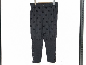 LIMI feu Limi feu dot wool pants long pants black polka dot lady's S