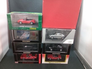 ミニカー 各種 まとめ売り 計8点セット【ロードスター,ポルシェ,ロータス等】京商 KYOSHO EBBRO エブロ サーキットの狼 フェラーリ 1/43