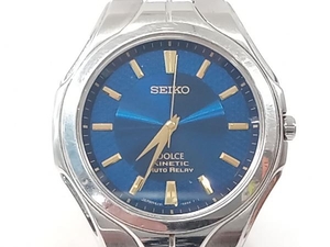 【ジャンク】 稼働品 SEIKO DOLCE セイコー ドルチェ KINETIC AUTO RELAY キネティック オートリレイ 5J21-0A40 腕時計