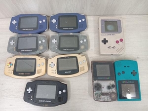 ジャンク Nintendo GAMEBOY/GAMEBOYCOLOR/GAMEBOYADVANCE 10個 まとめ売り