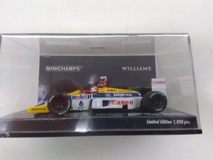 MINICHAMPS 1/43 ウィリアムズ ホンダ FW11 ケケ・ロズベルグ ドイツGP 1986 ライド オン ネルソン・ピケ フィギュア付 ミニチャンプス