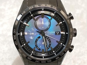 限定2700本 CITIZEN シチズン ATTESA アテッサ HAKUTO-R コラボモデル 電波ソーラー ブラックチタン AT8285-65Z 店舗受取可