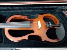 KIKUTANI ESV-380 サイレントバイオリン 弦楽器 ケース、弓あり_画像4