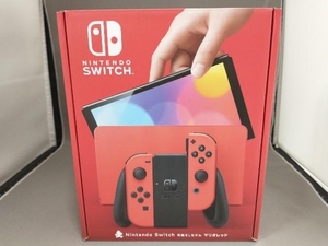 【美品】【動作確認済】 Nintendo Switch (有機ELモデル) マリオレッド(HEGSRAAAA)