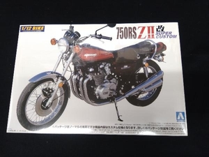 未使用品 プラモデル アオシマ Kawasaki 750RS ZⅡ スーパーカスタム 1/12 バイク No.006