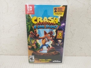 【起動確認済】ニンテンドースイッチ クラッシュ・バンディクー ブッとび3段もり! 北米版　CRASH BANDICOOT N. SANE TRILOGY