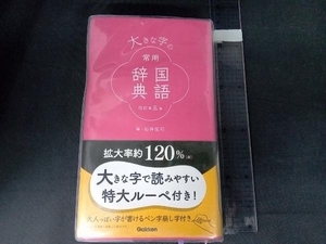 大きな字の常用国語辞典 改訂第5版 石井庄司