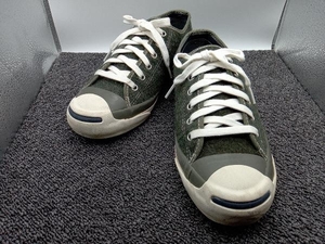 CONVERSE コンバース スニーカー フェルト 1SC778 サイズ24.5cm ダークグリーン 緑系