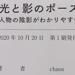 光と影のポーズカタログ chaos マール社 店舗受取可の画像6