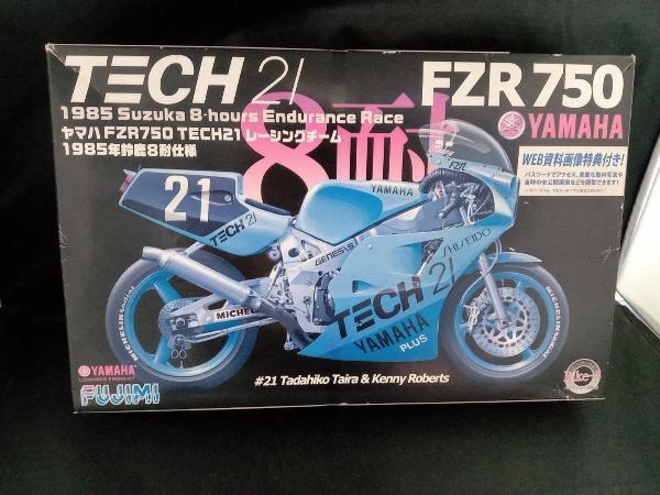 Fujimi 1/12 Model Kit Yamaha FZR750 Shiseido TECH21 Racing