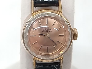 【ジャンク】 稼働品 OMEGA オメガ 551.038 cal.661 カットガラス レディース 自動巻き 腕時計