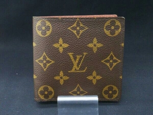 LOUIS VUITTON ルイヴィトン モノグラム ポルトフォイユ・マルコ M61675 財布 二つ折り財布 角スレ